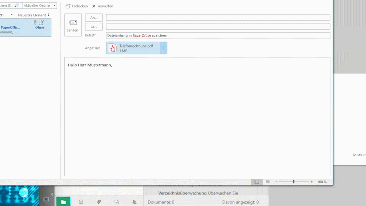 Drag&drop from Outlook